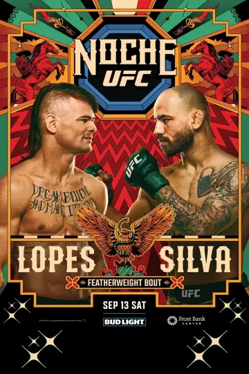 UFC Fight Night 259: Lopes vs. Silva Poster