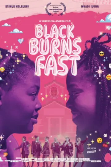 Poster to the movie "Black Burns Fast" #929097