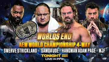 Backdrop to the movie "AEW Worlds End 2025" #934975