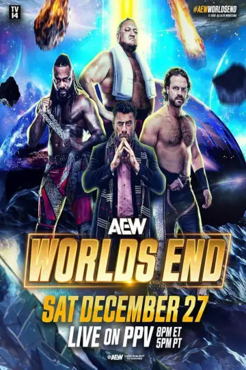 Poster to the movie "AEW Worlds End 2025" #934996
