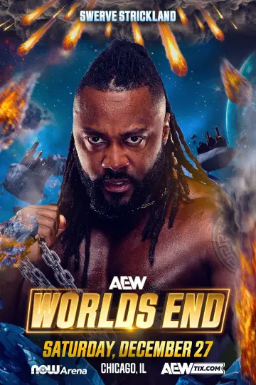 Poster to the movie "AEW Worlds End 2025" #934997