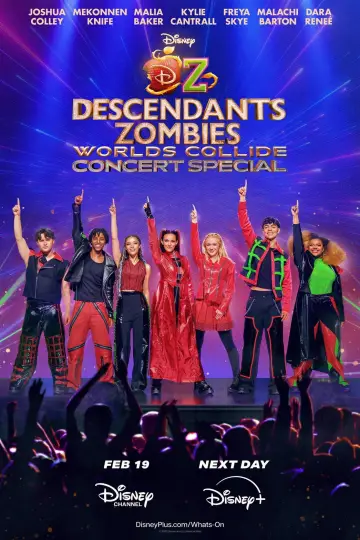 Poster to the movie "Descendants/ZOMBIES Worlds Collide - Concert Special" #1360902