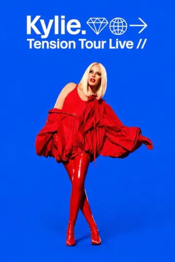 Poster to the movie "Kylie - Tension Tour Live" #817423