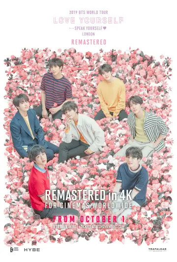 Poster to the movie "BTS WORLD TOUR [LOVE YOURSELF : SPEAK YOURSELF] in London Remastered" #1523177