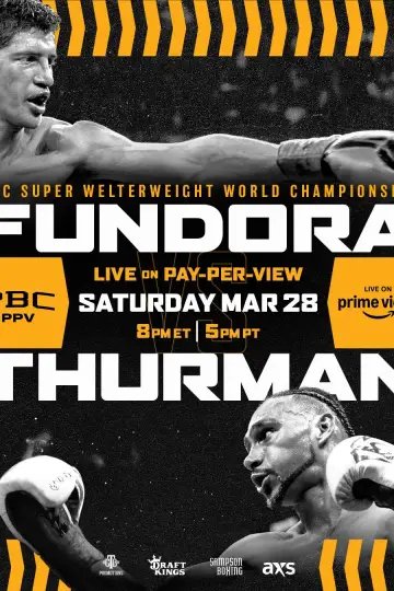 Poster to the movie "Sebastian Fundora vs. Keith Thurman" #783122