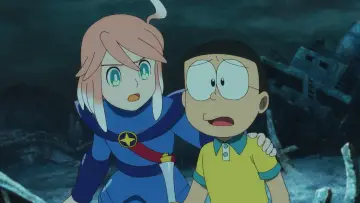 Backdrop to the movie "Doraemon the Movie: New Nobita and the Castle of the Undersea Devil" #533078