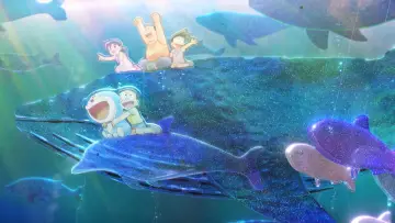 Backdrop to the movie "Doraemon the Movie: New Nobita and the Castle of the Undersea Devil" #801335