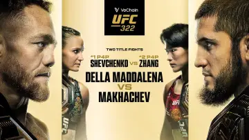 Backdrop to the movie "UFC 322: Della Maddalena vs. Makhachev" #1296292