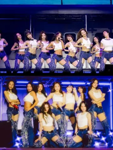 Poster to the movie "TWICE: Up Next - Lollapalooza Chicago 2025" #1798154