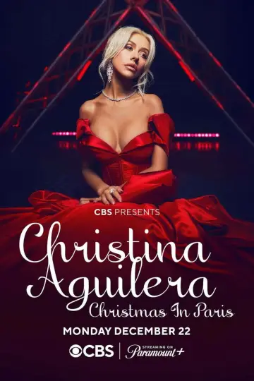 Poster to the movie "Christina Aguilera: Christmas in Paris" #1522872