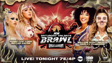 Backdrop to the movie "AEW WrestleDream 2025: Saturday Tailgate Brawl" #1297194