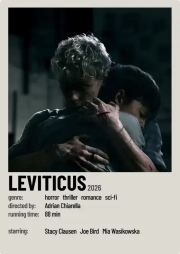 Poster to the movie "Leviticus" #1617636