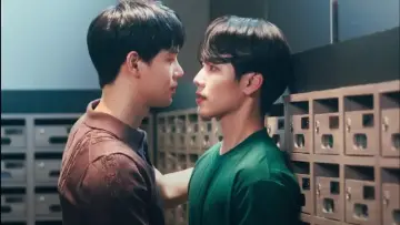Neon Flower Waiting for Love Poster
