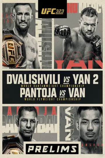 Poster to the movie "UFC 323: Dvalishvili vs. Yan 2" #1152031