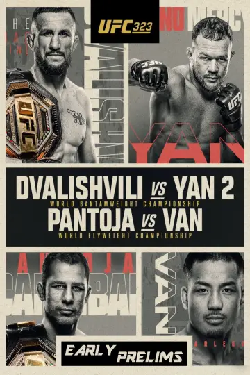 Poster to the movie "UFC 323: Dvalishvili vs. Yan 2" #1152032
