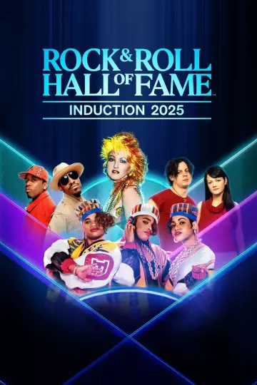 2025 Rock & Roll Hall of Fame Induction Ceremony Poster