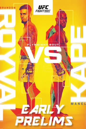 Poster to the movie "UFC on ESPN 73: Royval vs. Kape" #979192