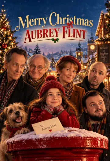 Merry Christmas Aubrey Flint Poster