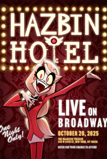 Poster to the movie "Hazbin Hotel: Live on Broadway" #1623579