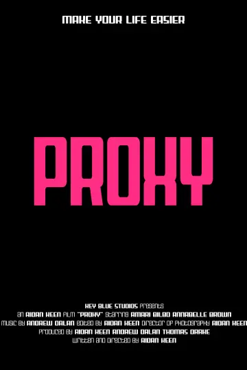 Poster to the movie "PROXY" #806293