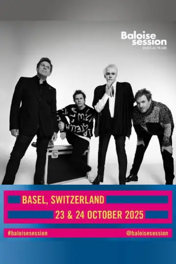 Duran Duran - Live at Baloise Session 2025 Poster
