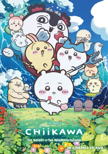 Poster to the movie "Chiikawa the Movie: The Secret of the Mermaid Island" #1840713