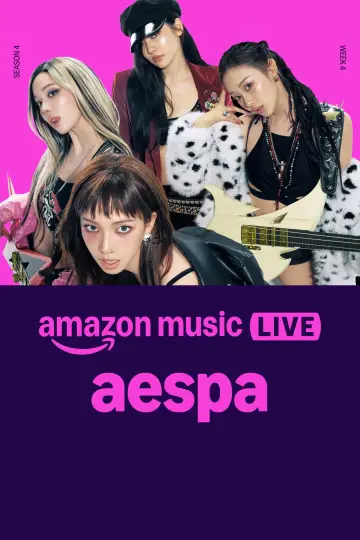 aespa: Amazon Music Live Poster
