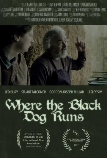 Poster to the movie "Where the Black Dog Runs" #1846501