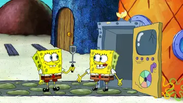 Backdrop to the movie "SpongeBob and Patrick