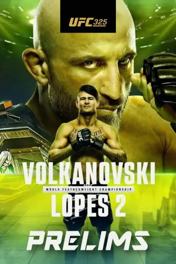 Poster to the movie "UFC 325: Volkanovski vs. Lopes 2" #538942