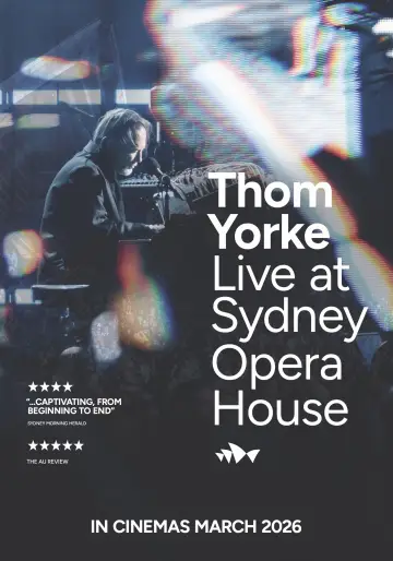 Poster to the movie "Thom Yorke - Live at Sydney Opera House" #774622