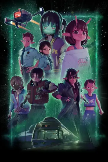 Poster to the movie "Milky☆Subway: The Galactic Limited Express - the Movie" #775513