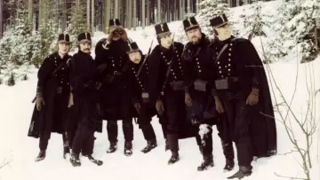 The Krakonos and the Skiers Poster