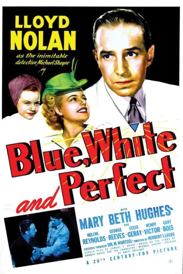 Poster to the movie "Blue, White and Perfect" #1069082