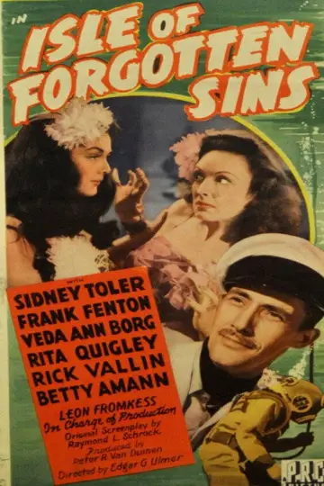 Poster to the movie "Isle of Forgotten Sins" #1590361