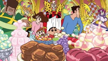 Crayon Shin-chan: Invoke a Storm! Me and the Space Princess