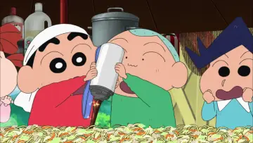 Crayon Shin-chan: Very Tasty! B-class Gourmet Survival!! Poster