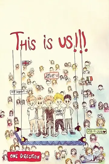 Poster to the movie "One Direction: This Is Us" #1044072