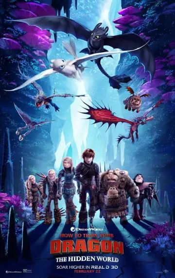 Poster to the movie "How to Train Your Dragon: The Hidden World" #23063