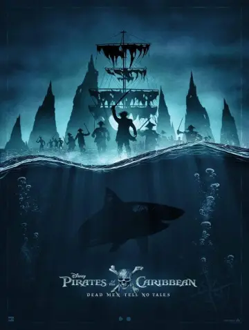 Poster to the movie "Pirates of the Caribbean: Dead Men Tell No Tales" #642491