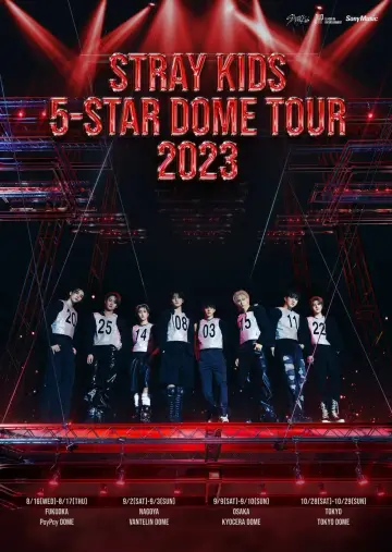 Stray Kids Dome Tour [5-STAR] in Nagoya Poster