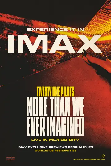 Poster to the movie "Twenty One Pilots: More Than We Ever Imagined" #1164736
