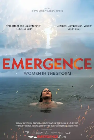 Poster to the movie "EMERGENCE: Women in the Storm" #782621