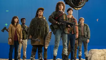 Backdrop to the movie "One Last Adventure: The Making of Stranger Things 5" #532295