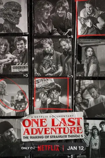Poster to the movie "One Last Adventure: The Making of Stranger Things 5" #532326