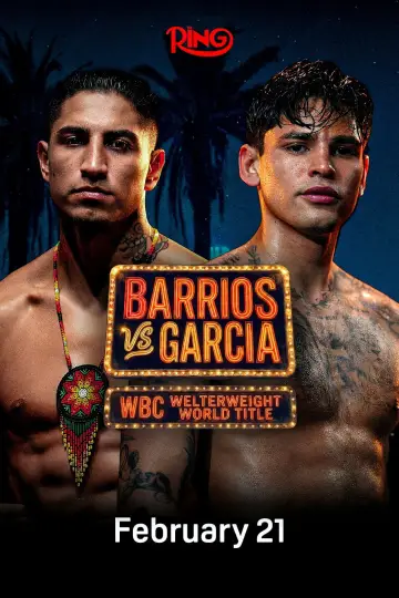 Mario Barrios vs. Ryan Garcia Poster