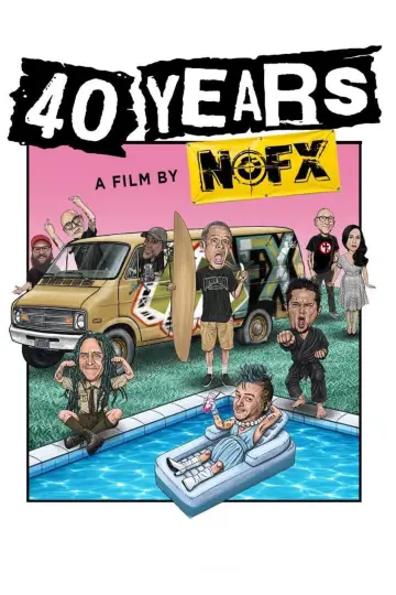 Poster to the movie "40 Years of Fuckin