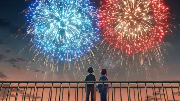 You, Fireworks, and Our Promise Poster