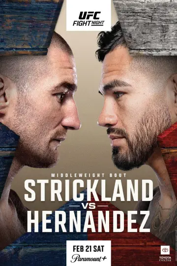 UFC Fight Night 267: Strickland vs. Hernandez Poster