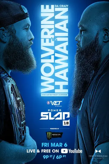 Power Slap 18: Wolverine vs. Da Crazy Hawaiian Poster